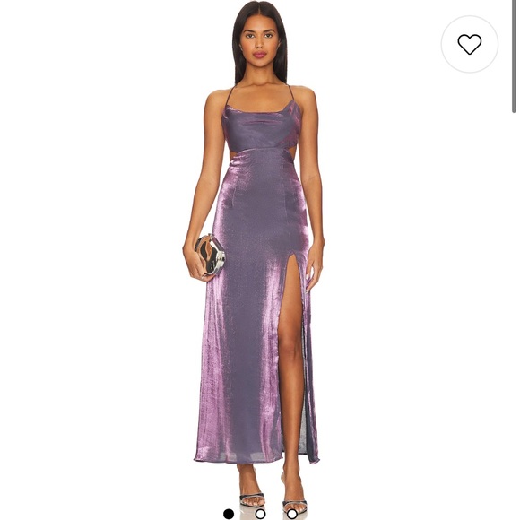 Astr the Label Shivani Dress in Lavender Shine - Picture 1 of 7